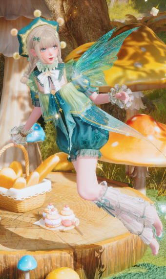 fairy picnic image