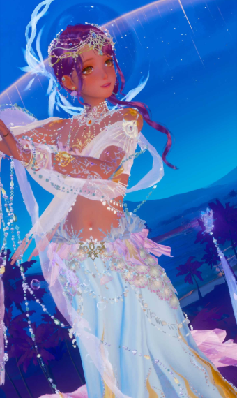 Adorned dancer image
