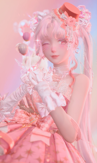 petit pink present image