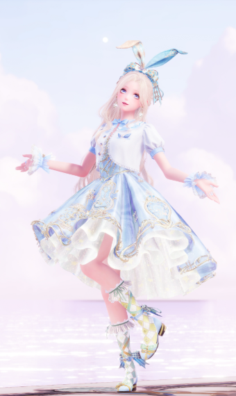 Blue Ribbon Bunny image