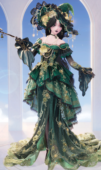 Green witch image