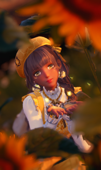Golden Hour Flower image