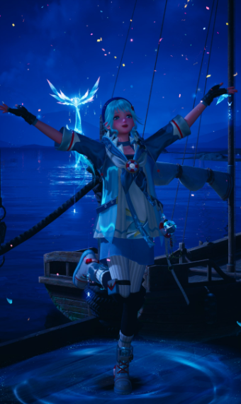 Fisher girl image