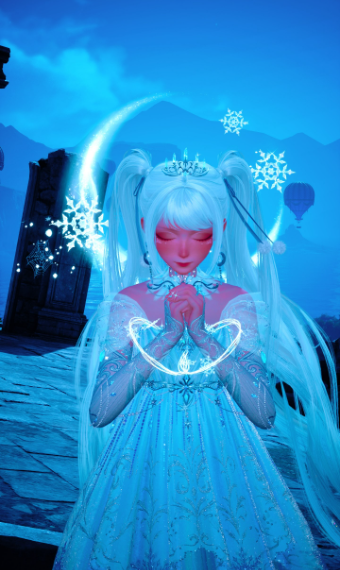 Snow angel image