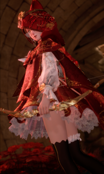 Riding hood archer - Ability outfit image