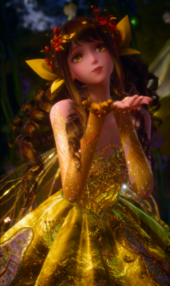 Fairy of Blooming Sunshine image