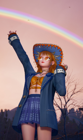 Colorful Cowgirl image