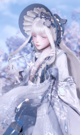Opalescent Dewdrops (with camera presets) image