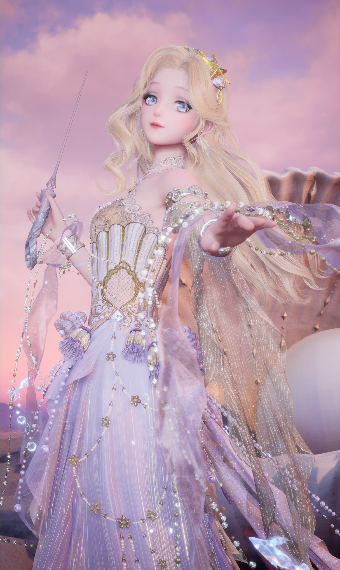 The Witch Series: Iridescent Conch Shell image