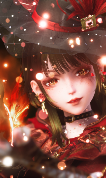 red fraction image