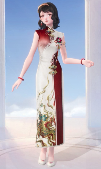 Red Qipao image