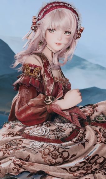 Burgundy Lolita image