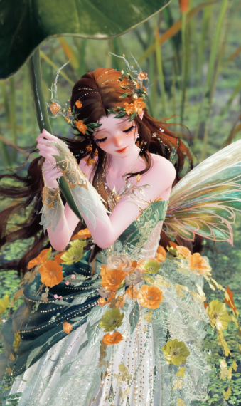 Green Dewdrop image