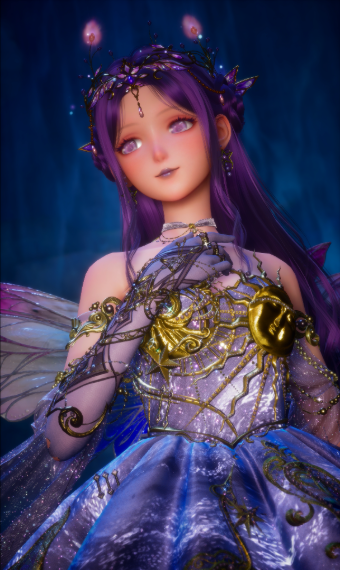 Lilac Starlight Fairy image