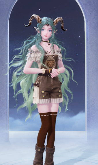 Ethereal forest critter image