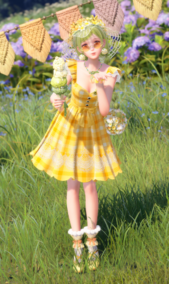 Frolicking Florapoms image