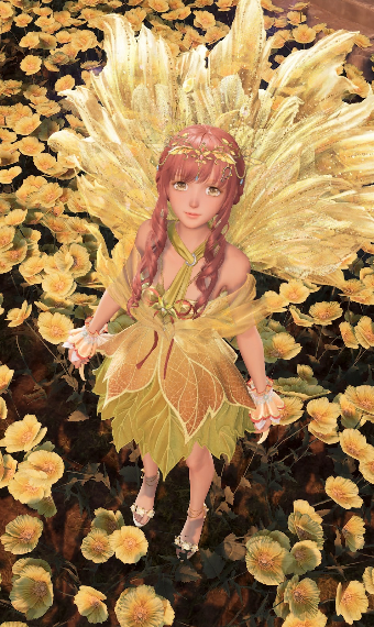 Golden Flowers image