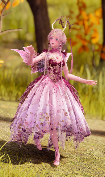 Pink Forest Fairy image