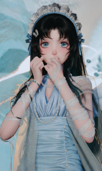baby blue bandages image