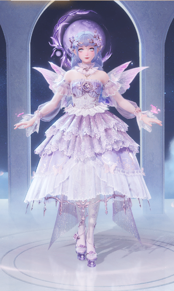 Purple Flower Fairy image