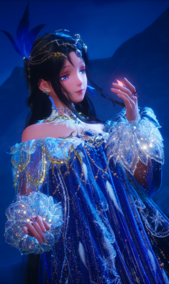 Blue Feathers image