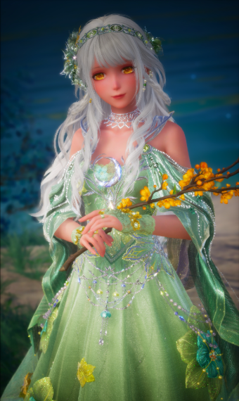Silver Verdant Flora image