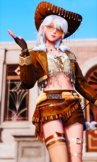 Untroubled Cowgirl [bugfixed] image
