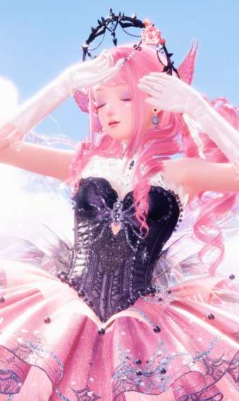 Black and Pink image