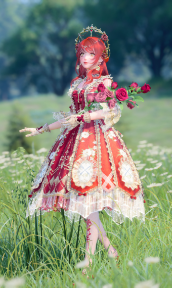 Champagne and Roses image