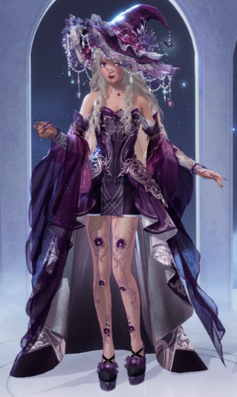 purple witch image