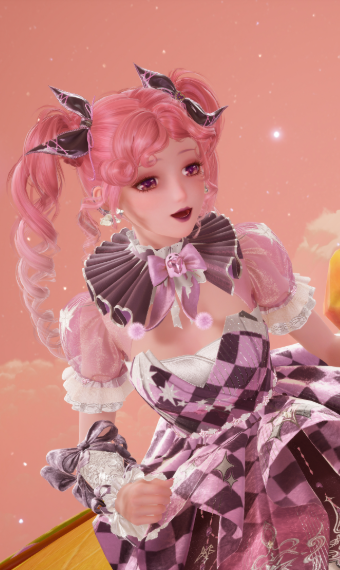 Pink Jester image