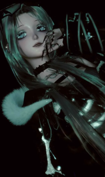 Shimmering bones image