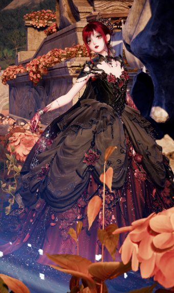 dark garden image