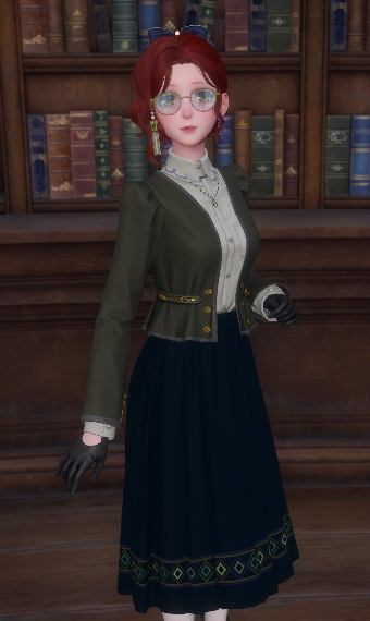Librarian chic image
