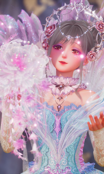 blooming rose image