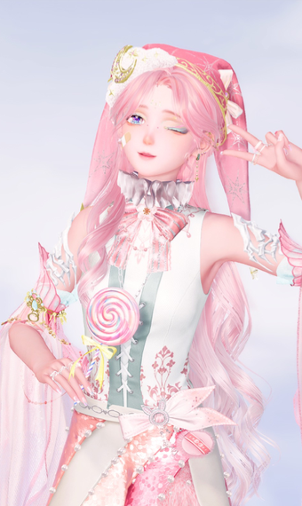 Candy clown image