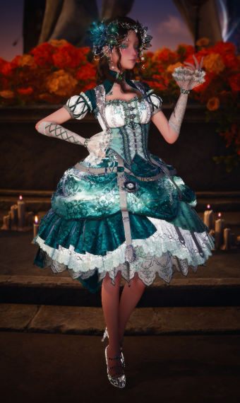 Teal & Thorns image
