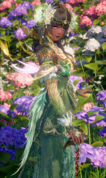 Emerald Flower image