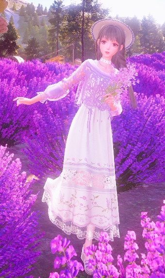 Purple Lavenfringes image