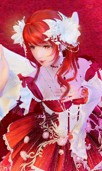 Ruby Flower Angel image