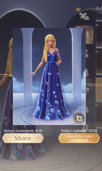 long dress 1.7 event blue image