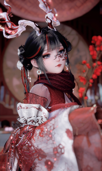 bloodstained snowscape image