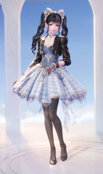 Purple ribbon image