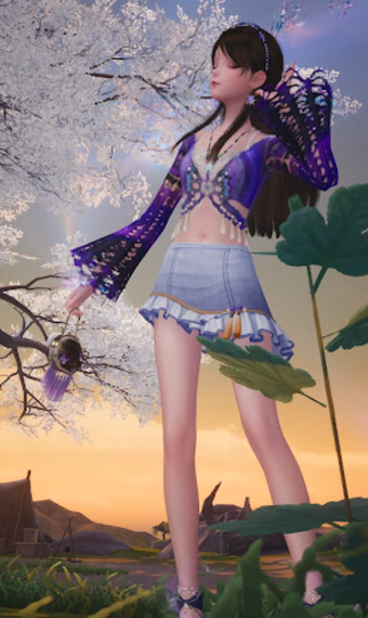 Purple Butterfly image