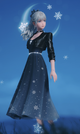 Cool & Snowy Night image