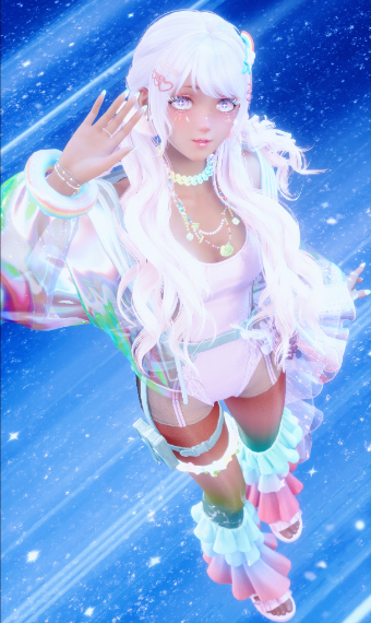 It's a Cute Space Girl Summer ! image