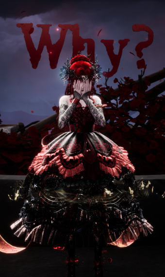lady in red image