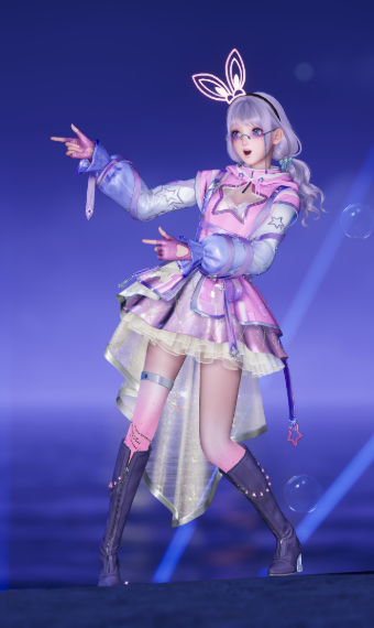 Neon Bunny image