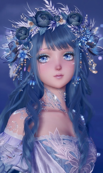 Blue Flower Fairy image