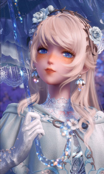 Blue Umbrella Dress image
